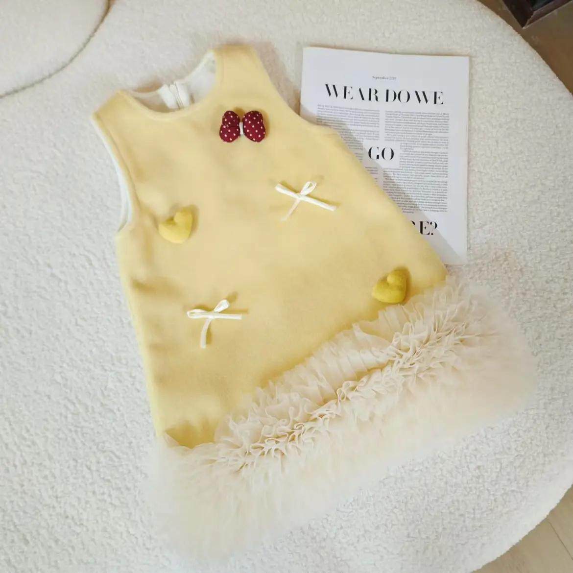 女童小香风针织衫背带裙套装秋冬2025新款打底毛衣毛呢花边连衣裙,童装/婴儿装/亲子装,连衣裙,淘宝优惠券,粉丝福利购,淘宝优惠卷