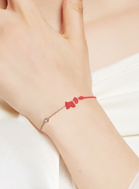 手链韩版礼物本命年红绳