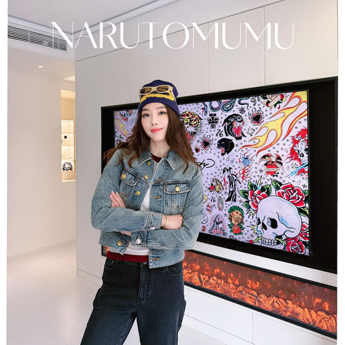 小姐姐全球购ED HARDY重工满天星 牛仔夹克 外套 女款 26春03