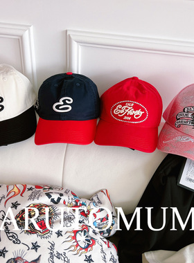 小姐姐全球购ED HARDY 经典虎头 logo 棒球帽 男女同款24冬02