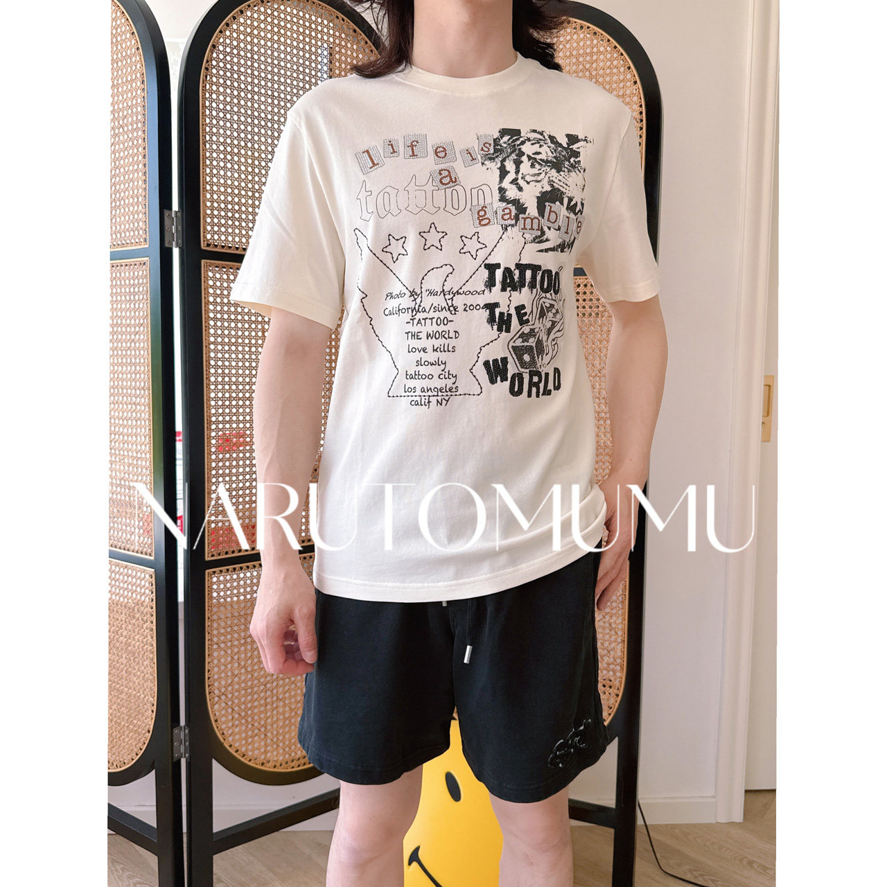 小姐姐全球购ED HARDY 刺青涂鸦 短袖T恤 男款26夏08