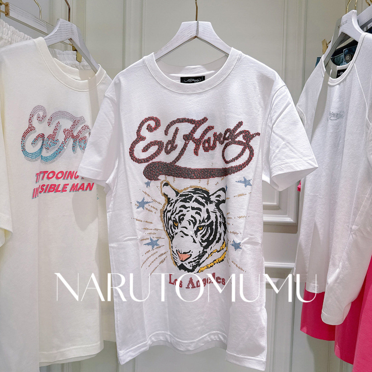 小姐姐全球购ED HARDY 经典虎头logo 印花 短袖T恤 男款26夏09