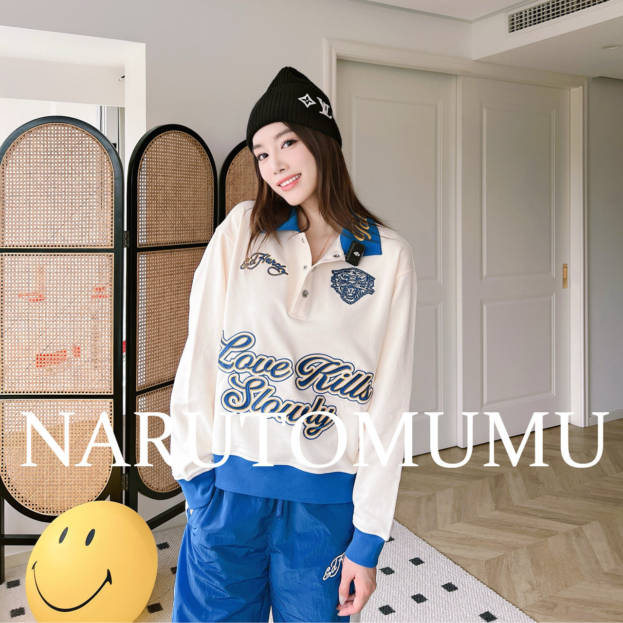 小姐姐全球购ED HARDY 刺绣 虎头 polo 套头衫 女款25春Z045