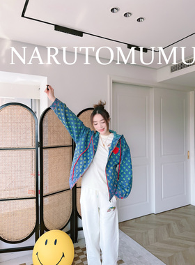 小姐姐ED HARDY 经典 提花logo 牛仔拉链 外套 女款24春Z04