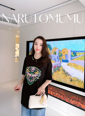 小姐姐全球购ED HARDY 全刺绣 拼贴 经典虎头 短袖T恤 男款26春05