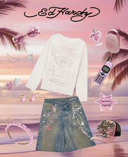 小姐姐全球购ED HARDY 定金 换货 T恤 男女同款