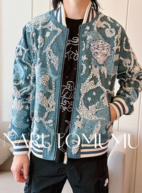 小姐姐全球购ED HARDY 满手工珠串秀 牛仔夹克外套 男款24秋Z045