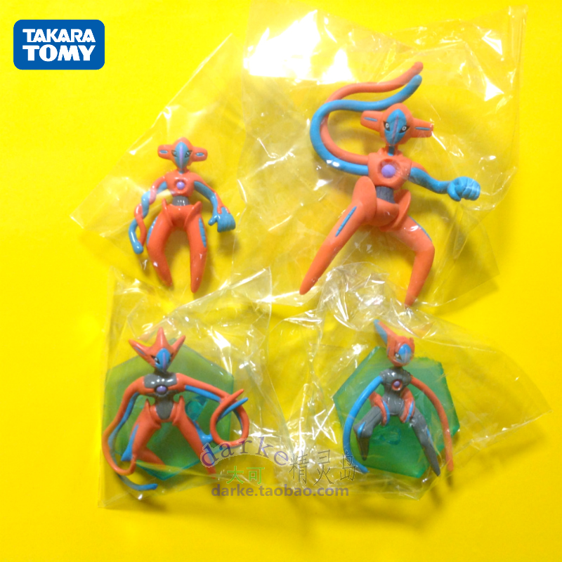 正版TOMY宝可梦代欧奇希斯外星人