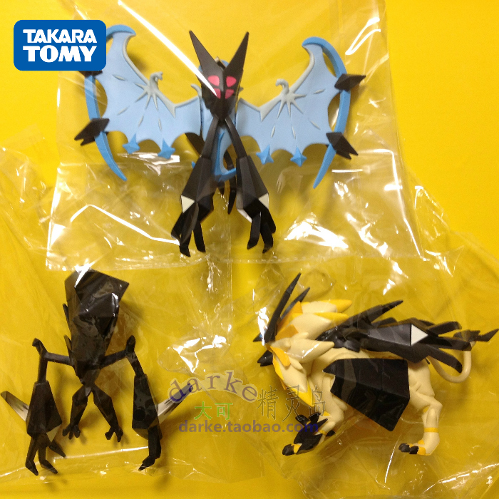 正版TOMY精灵宝可梦 手办模型 口袋妖怪MHP奈克洛兹玛 日月阿罗拉
