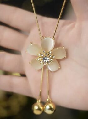 毛衣链链条新款潮长款项链网红同款花朵女秋冬高端大气吊坠