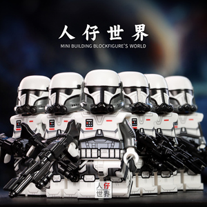 星球大战帝国突击队积木人仔玩具