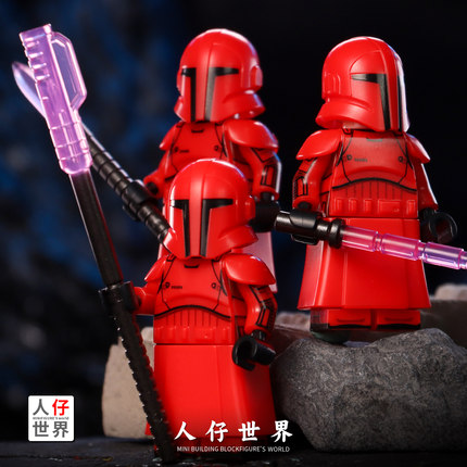 第三方星球大战西斯帝国近卫军事兵积木人仔拼装儿童益智小玩具男