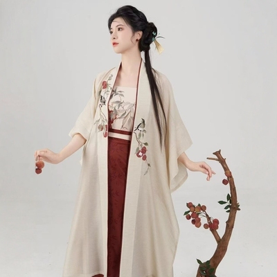 荔香晚鹊宋制汉服日常款春夏季