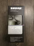Японская версия оригинального Shure/Shul SE215 Blue Special Edition Прозрачная гарнитура для прослушивания наушников