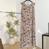 老板娘美林&可机洗&穿过忘记桑蚕丝 长115 夏季 新款 长裙WQ601