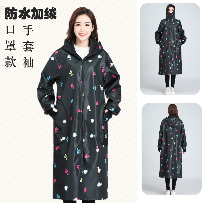 秋冬款罩衣防水防尘耐脏工作服