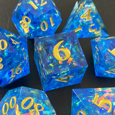 树脂COC跑团骰子克苏鲁桌游DND