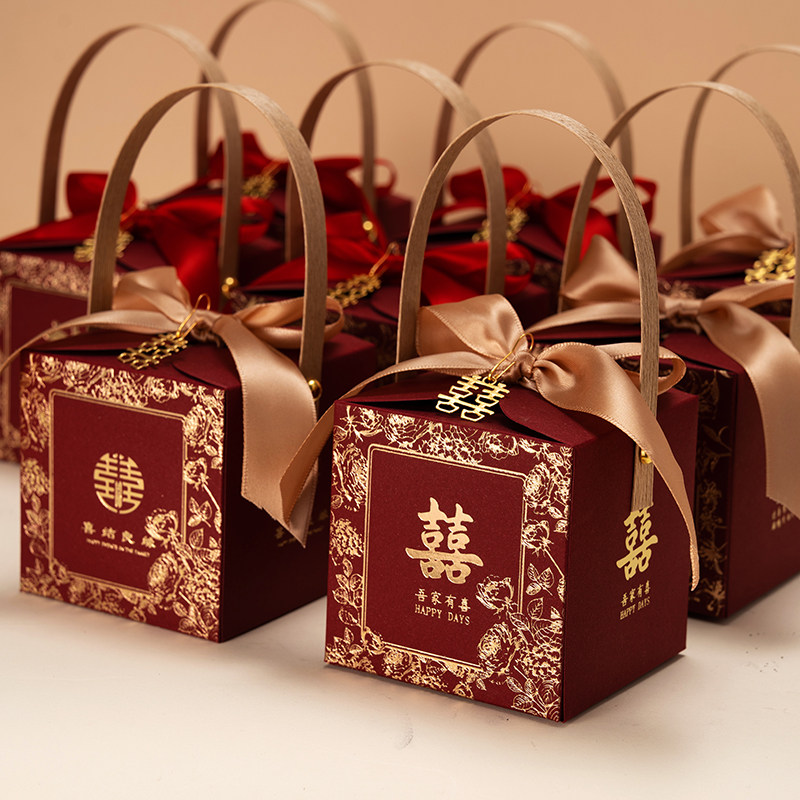 结婚糖盒新款中式喜糖盒子高档婚礼伴手礼盒轻奢订婚喜宴空盒专用,节庆用品/礼品,糖盒/糖盒配件,淘宝优惠券,粉丝福利购,淘宝优惠卷