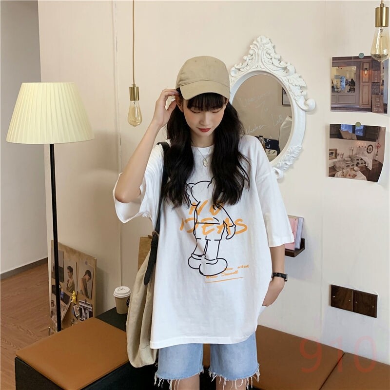 短袖T恤女宽松纯棉女装2021新款潮夏季体恤衫半袖多款颜色短袖女|msdalam kategori Butik wanita / wanita, baju-T - dari Buy2taobao.com untuk memberikan perkhidmatan ejen Taobao profesional membeli