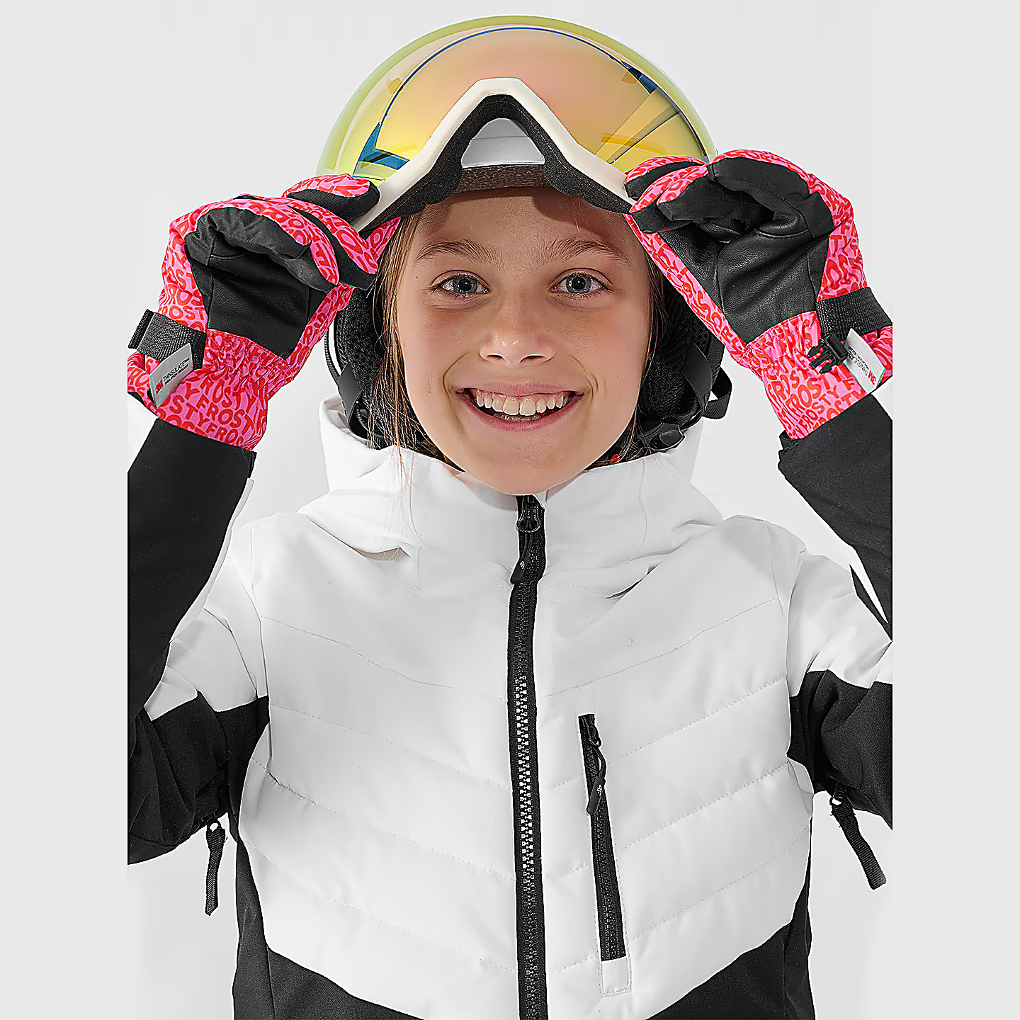 波兰4F滑雪服女孩青少年7-18岁
