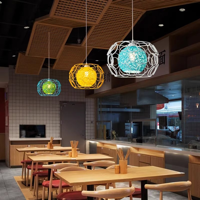 餐桌吧台吊灯餐饮奶茶店网红灯具