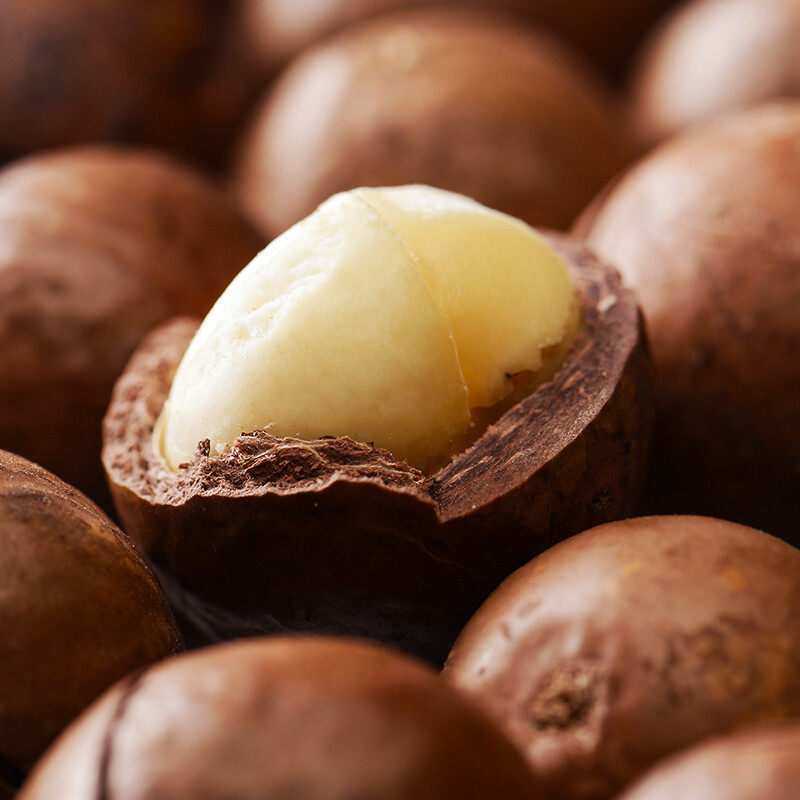 沃隆每日坚果奶油味夏威夷果780g/罐罐装坚果炒货小吃零食