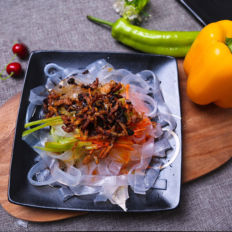 双塔粉丝宽粉皮200g粉丝宽粉条绿豆粉皮火锅粉南北干货