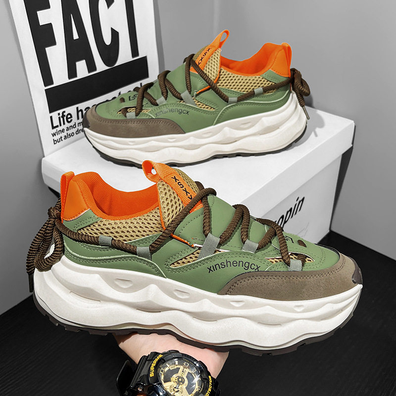 青岛福客来女鞋断码清仓男鞋夏季新款网面透气运动鞋百搭休闲鞋青,流行男鞋,老爹鞋,淘宝优惠券,粉丝福利购,淘宝优惠卷