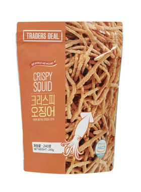 山姆代购 TRADERS DEAL香脆鱿鱼条韩国进口鲜甜酥脆 裹衣炸鱿鱼条