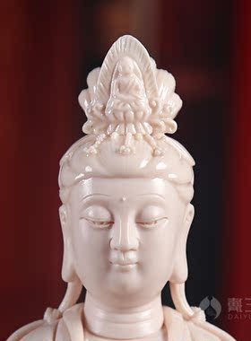 戴玉堂陶瓷文殊普萨普贤
