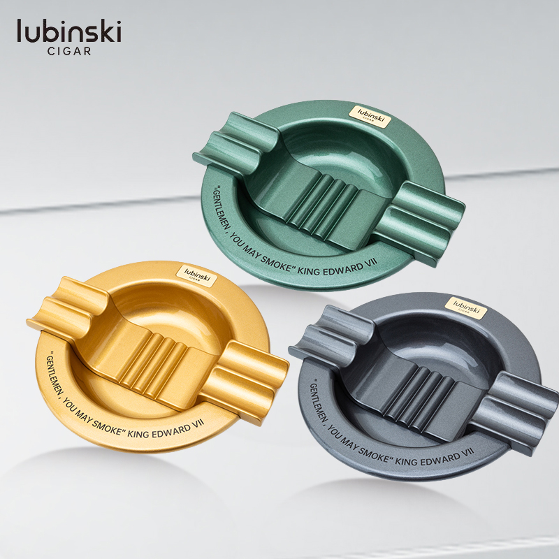 鲁宾斯基金属雪茄烟灰缸四人位