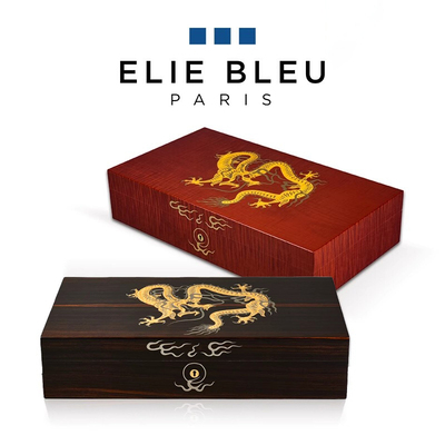 ELIE BLEU生肖龙年110支装雪松木雪茄保湿盒古巴雪茄烟盒