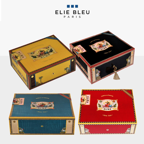 ElieBleu阿尔巴75支装雪茄盒