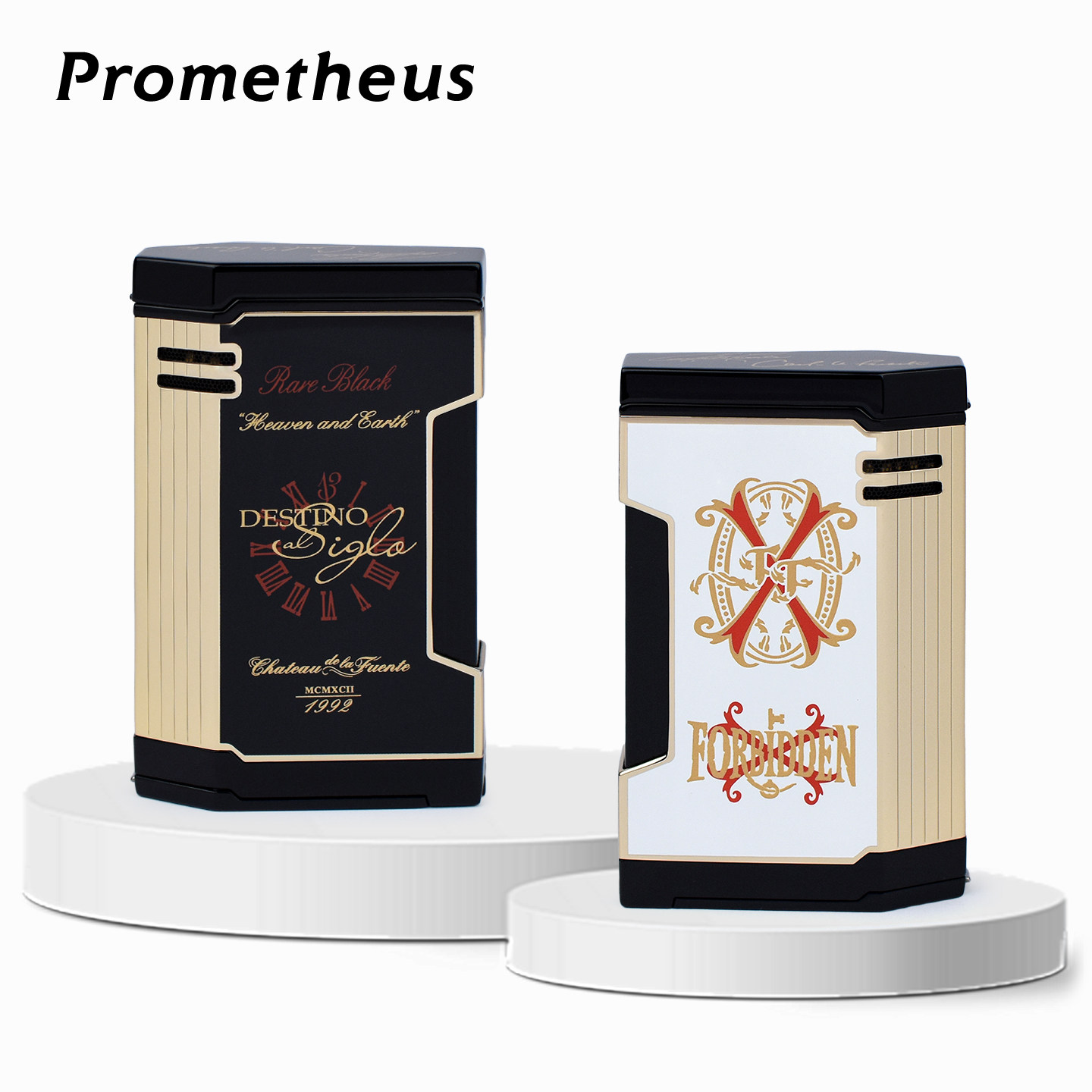 美国Prometheus雪茄打火机普罗米修斯富恩特联名限量款六边形大号