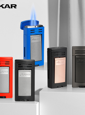 美国Xikar西卡雪茄打火机607金属防风直冲充气火机