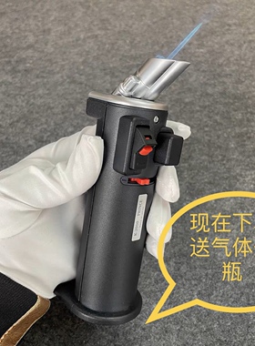 日本王子Prince K-2000雪茄台式喷枪 软火+直喷火双火充气打火机