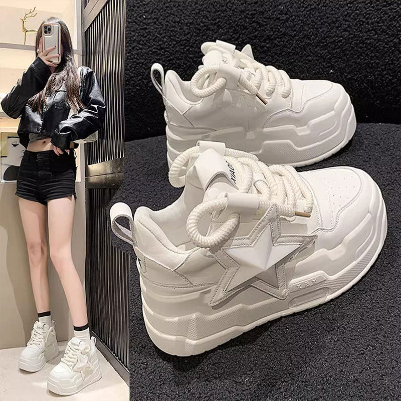 2025秋季新款7cm内增高女鞋厚底高跟老爹鞋女百搭显瘦运动休闲鞋,女鞋,时尚休闲鞋,淘宝优惠券,粉丝福利购,淘宝优惠卷