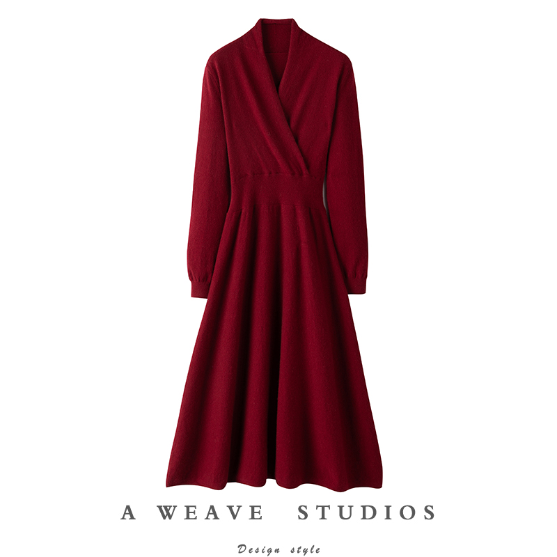 长款系带外套宽松大衣