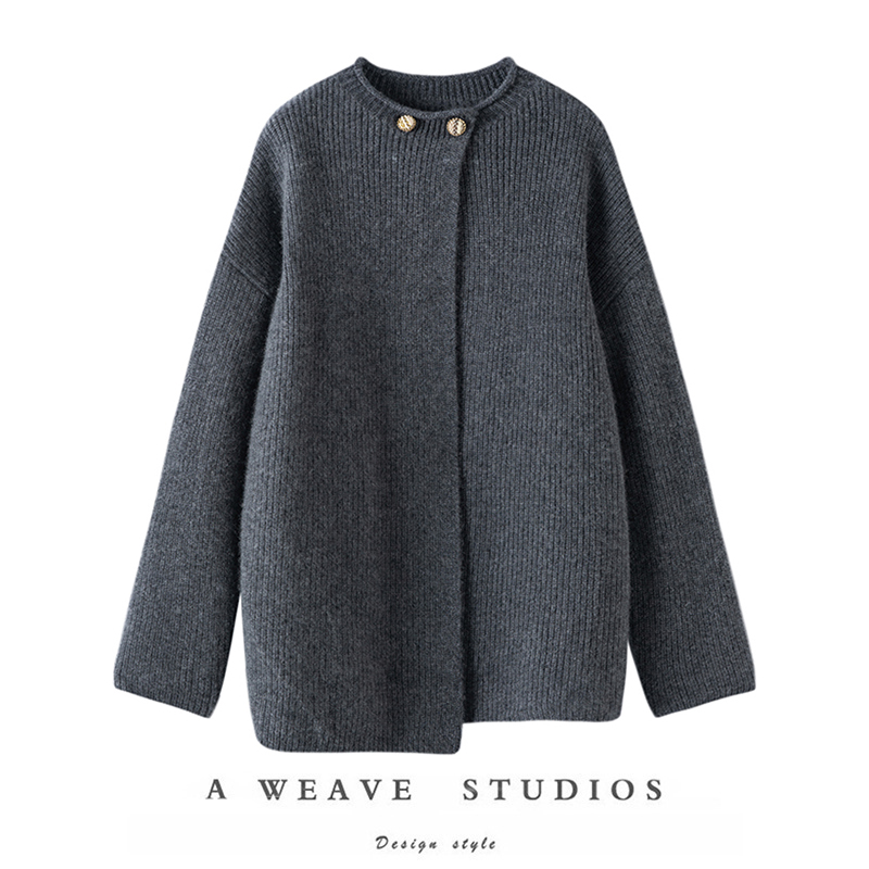 羊绒开衫女100纯山羊绒