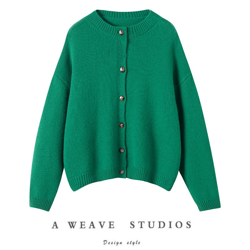 纯羊绒羊绒衫无法开衫外套