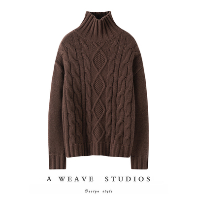 山羊绒加厚宽松秋冬新款针织