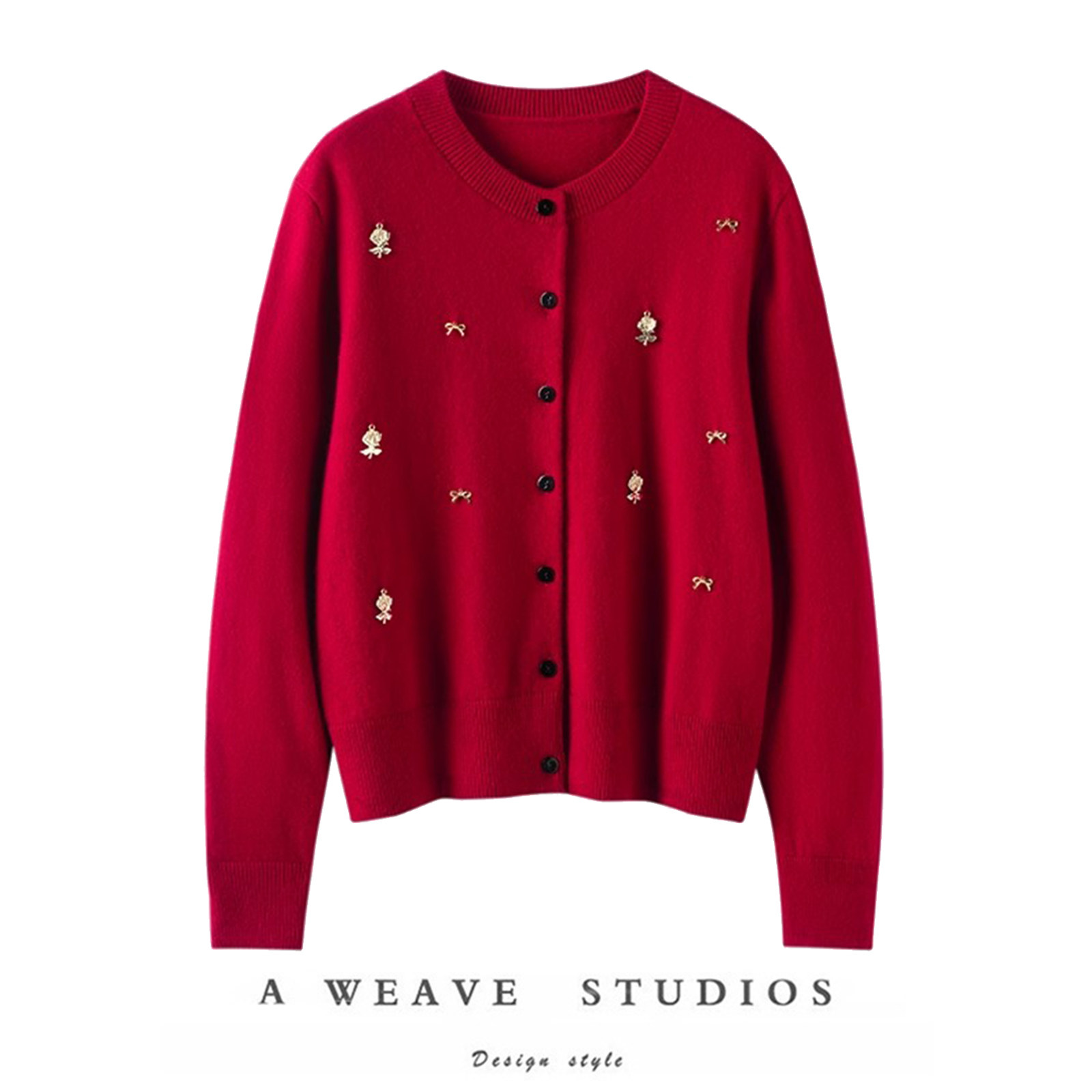 萨琪尼官方正品~早春复古蝴蝶结针织开衫女短款纯山羊绒毛衣外套,女装/女士精品,羊绒衫,淘宝优惠券,粉丝福利购,淘宝优惠卷