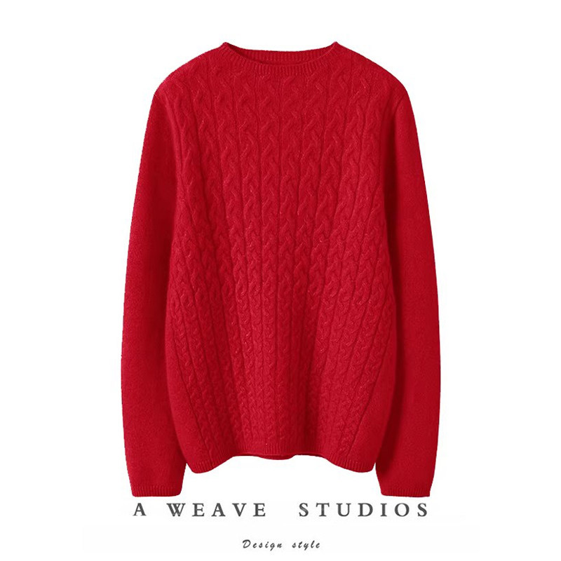 好穿一致推荐入~半高领女士加厚绞花打底针织纯羊绒衫打底衫新款,女装/女士精品,羊绒衫,淘宝优惠券,粉丝福利购,淘宝优惠卷