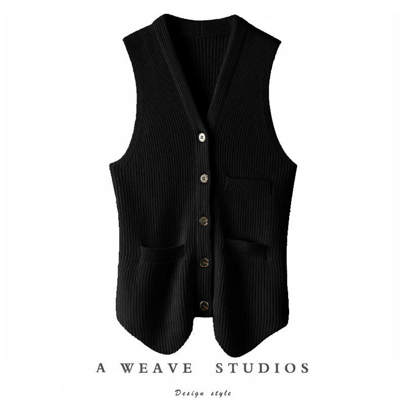 气质美得飞起~坑条V领羊绒马甲背心女纯羊绒衫毛衣加厚坎肩秋冬,女装/女士精品,羊绒衫,淘宝优惠券,粉丝福利购,淘宝优惠卷