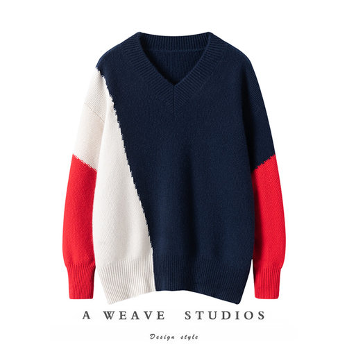 羊绒衫出彩加厚设计宽松