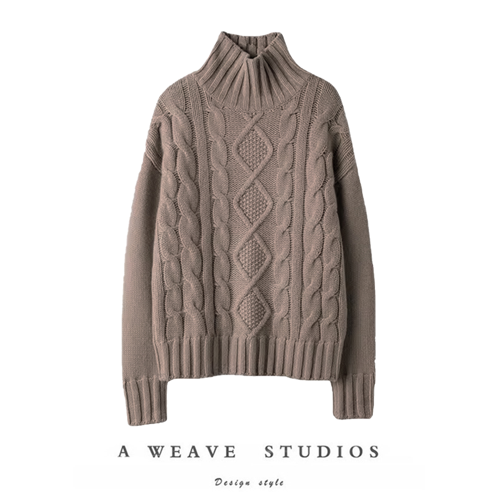 山羊绒加厚宽松秋冬新款针织