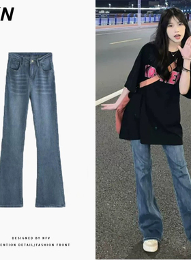 韩版黑色短袖T恤女宽松显瘦潮酷风上衣