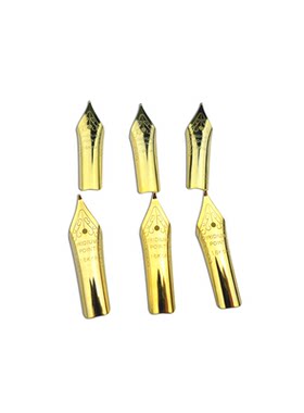 0.38美工钢笔尖明尖美工通用书法