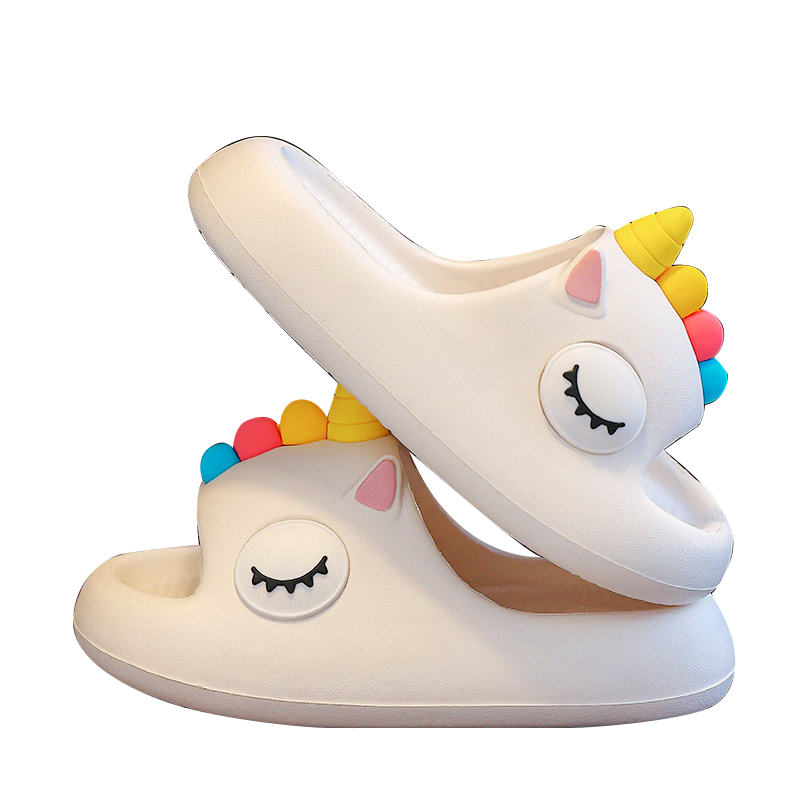 儿童拖鞋女童夏季可爱独角兽家居室内eva防滑软底宝宝女孩凉拖鞋