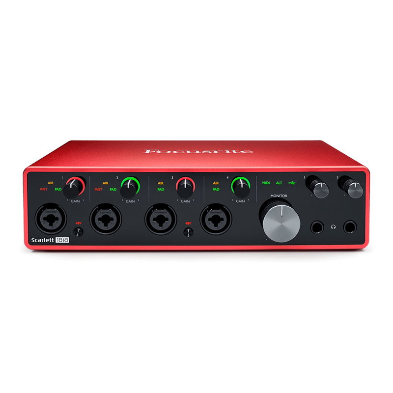 Focusrite福克斯特四代专业声卡